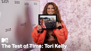 Tori Kelly Takes the Test of Time ⏱️ MTV [upl. by Atiuqam]