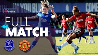 ⏪ Full Match Rewind Everton v Manchester United 202324  Barclays WSL [upl. by Veradis]