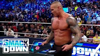 Will Randy Orton Sign to SmackDown or RAW  WWE SmackDown Highlights 120123  WWE on USA [upl. by Meihar]