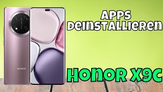 Honor X9c  Apps löschen  Apps deinstallieren • 📱 • 🔲 • 🚮 • Anleitung [upl. by Lias]