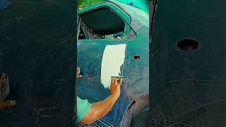 Wagonr Door Painting Denting Painting [upl. by Sousa]