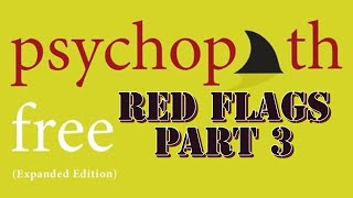 Psychopath Free Book Red Flags Pt 3Diagnosed Narcissist Explains 🚩 psychopath narcissist [upl. by Gilbart]