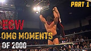 ECW OMG Moments Of 2000  Part 1 [upl. by Atram]