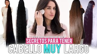 LOS 5 SECRETOS PARA TENER EL CABELLO MÁS LARGO DEL MUNDO  PATRY JORDAN [upl. by Adnala]