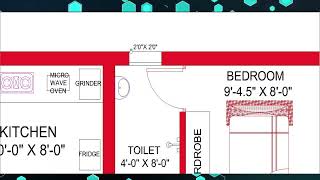 26 x 25 SMALL HOUSE DESIGN 26x 25 GHAR KA NAKSHA  650 SQ FT HOUSE PLANSOUTH FACE PLAN [upl. by Assilat]