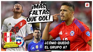 COPA AMÉRICA Perú y Chile más faltas que gol Messi se queja EL TRI papelón o sorpresa  Exclusivos [upl. by Atrebla112]