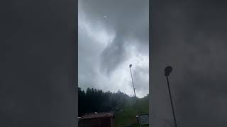 Tornade à Chalmazel dans la Loire le 19 juin 2024 [upl. by Cuthburt]