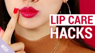 Lip Care Routine for Dry Lips  Lip amp Lipstick Tips  WishtrendTV [upl. by Marys652]