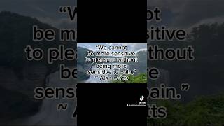 📹 Ezra Klein QuoteOfTheDay AlanWatts Sensitivity Shorts [upl. by Adner]