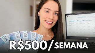 4 Sites pra trabalhar em casa E GANHAR R500 por semana [upl. by Siegfried]