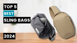 Unveiling 2024s Finest The Ultimate Guide to Top 5 Sling Bags  Gadget Corner Reviews 🎒✨ [upl. by Nnayelhsa]