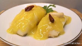 Bacalao al Pil Pil en 5 minutos¡¡ Receta Fácil y Rápida [upl. by Akilaz766]