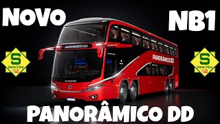 NOVO PANORÂMICO DD NB1 DA BUSSCAR [upl. by Ainesell]