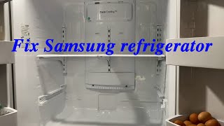 How I Fix Samsung Refrigerator RF26HFENDSRAA with Ice Buildup and Broken Ventilating System [upl. by Lynch]