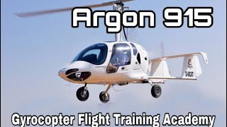 Argon 915 Gyrocopter Flight Training Academy [upl. by Akers]