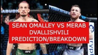 SEAN OMALLEY VS MERAB DVALISHVILI HAPPENING NEXTMORE UFCMMA TALK [upl. by Ketty288]