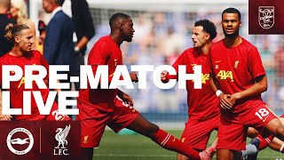 Matchday Live Brighton vs Liverpool  Carabao Cup buildup [upl. by Sirama613]