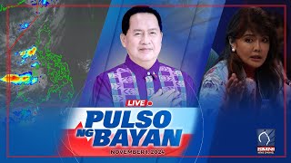 LIVE Pulso ng Bayan with Admar Vilando at Jade Calabroso  Nov 1 2024 [upl. by Anilos]