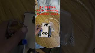 Unboxing 45 degree tile cutting tool for grinder assesries grinder 45 degree grinder tile [upl. by Dibru443]