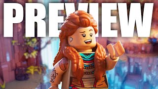 I Played LEGO Horizon Adventures at PlayStation HQ HandsOn Preview [upl. by Renell]