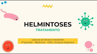 Fármacos antihelmínticos [upl. by Beaumont]