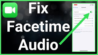 How To Fix FaceTime Audio Issue [upl. by Omura]