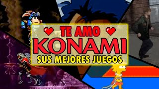 La ÉLITE de KONAMI  Sus 20 mejores juegos 1 por saga [upl. by Naicul]