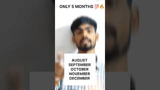 5 Months To Go JEE 2025 Ultimate Motivation 🔥🔥iit neet motivation shorts [upl. by Dualc]