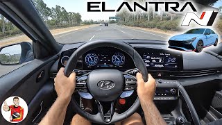 The Hyundai Elantra N ain’t Pretty but it’s a Brilliant Driver’s Car POV Drive Review [upl. by Ahseyk]