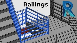 Revit  How to model Railings [upl. by Amar]