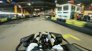 Kartcenter Rostock  Hotlap 371sec  Alpha 11 PS Kart  80kg [upl. by Nelyk]