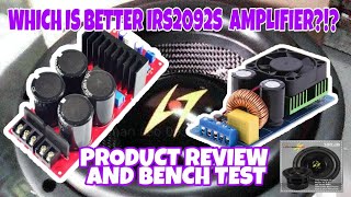 IRS2092S  IRFB23N20D CLASS D AMPLIFIER  700 WATTS RMS  4 OHMS  REVIEW AND BENCH TORTURE TEST [upl. by Grew]