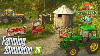 I Silage Still King  Farming Simulator 25  Riverbend Spring Lets Play EP 3 [upl. by Elyl]