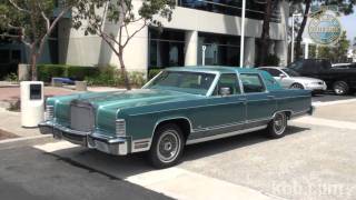 KBB review 1979 Lincoln Continental [upl. by Gnut]