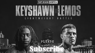 Keyshawn Davis vs Gustavo Lemos FullFight WatchParty [upl. by Lindley21]