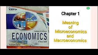 Micro Economics Class 11 Chapter 1 Meaning MicroEconomics and MacroEconomics economicsclass 11 [upl. by Placia476]