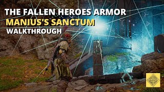 The Fallen Heroes Armor  Location 1 Maniuss Sanctum Walkthrough  Assassins Creed Valhalla [upl. by Brendin658]