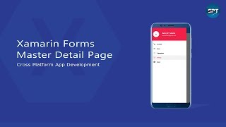 Master Detail Page in Xamarin forms  Xamarin Forms in Hindi [upl. by Esiralc]