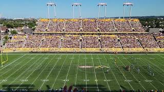 Tim Hortons Field Hamilton TigerCats View From Section 205 Row 8 2024 Labour Day Classic Game [upl. by Frohman615]