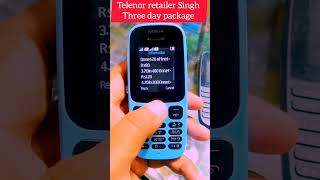 Telenor retailer Sim 3D package 2024 YouTube subscribe viral video HK technical [upl. by Airdnoed]