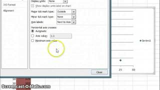 Semilog Plot on Excel [upl. by Sucul966]