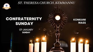 Confraternity Sunday  Live From St Theresas Church Kemmannu Udupi [upl. by Godderd]