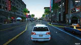 GTA 5 Next Level Graphics QuantV Mod And Realistic Gameplay On RX 6800XT Ultra Settings 1080p60FPS [upl. by Tiebout849]