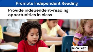 Rica Test Prep Subtest 3 Promoting Independent Reading [upl. by Nnahgaem540]