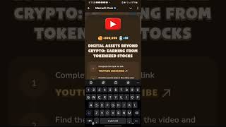 Digital Assets Beyond Crypto Earning from Tokenized Stocks Memefi New video code memefi [upl. by Issej100]