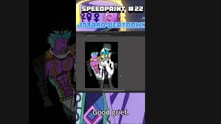 SpeedPaint 22 Jotaro Beatdown shorts part 3 FINAL [upl. by Notniuqal319]