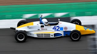 Monoposto Championship Round 5 Silverstone Race 1 Mono 1600 on board [upl. by Atinna]