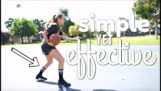 MOST UNDERRATED BASKETBALL MOVE TUTORIAL FOR ALL LEVELS  Rachel DeMita [upl. by Brew986]