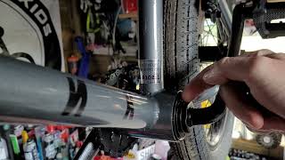 BMX or kids bike Bottom Bracket adjustment [upl. by Sibella]