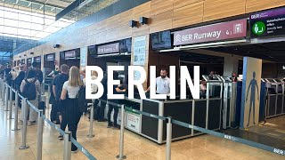 Berlin Airport 🇩🇪 BER Runway Security Guide [upl. by Niassuh]